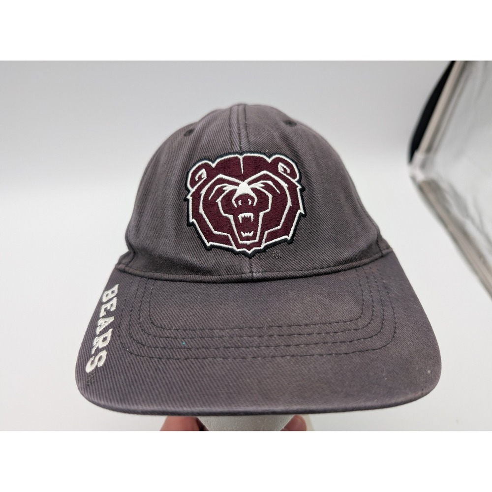 Captivating Missouri State Bears Hat Charcoal Gray Adjustable Baseball Cap